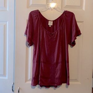 Knox Rose plum top
